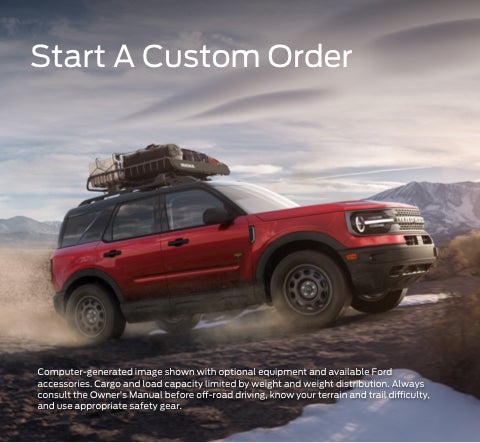 Start a custom order | Warrensburg Ford in Warrensburg MO