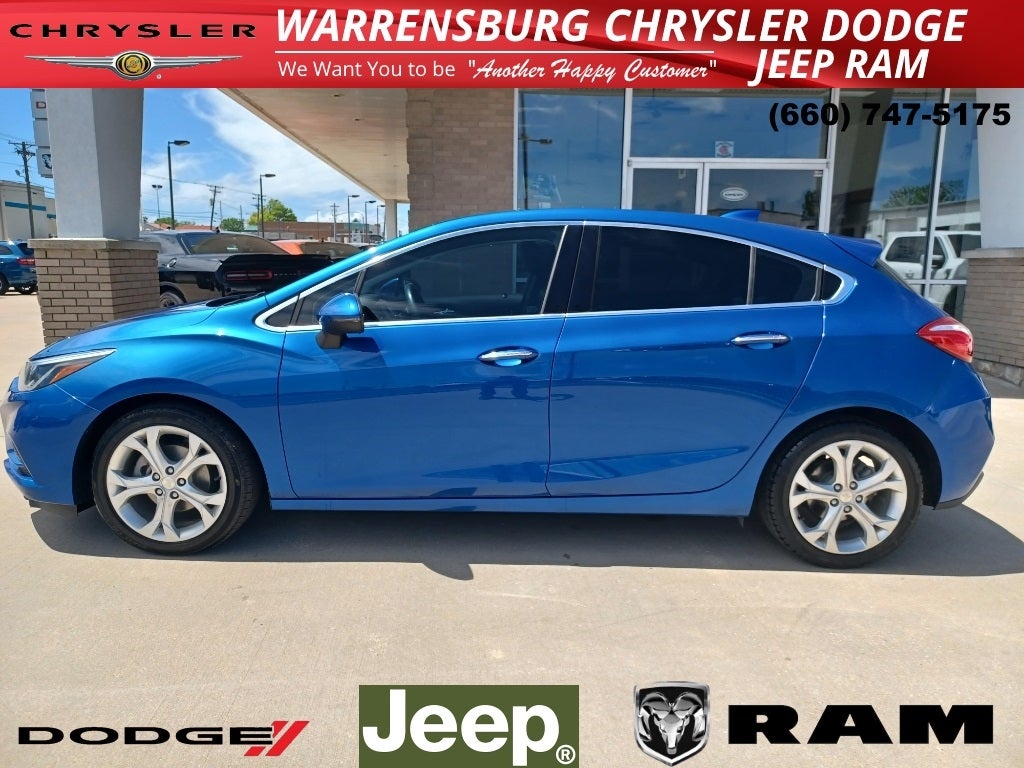 Used 2017 Chevrolet Cruze Premier with VIN 3G1BF6SM3HS604696 for sale in Kansas City
